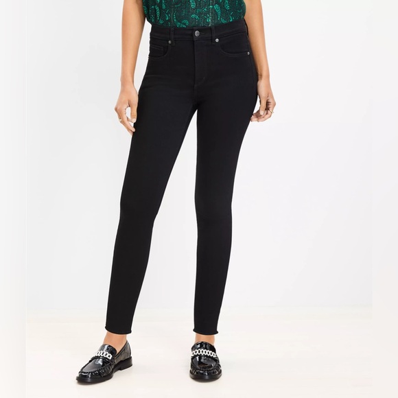 LOFT Denim - Loft Outlet Mid Rise Petite Skinny Jeans